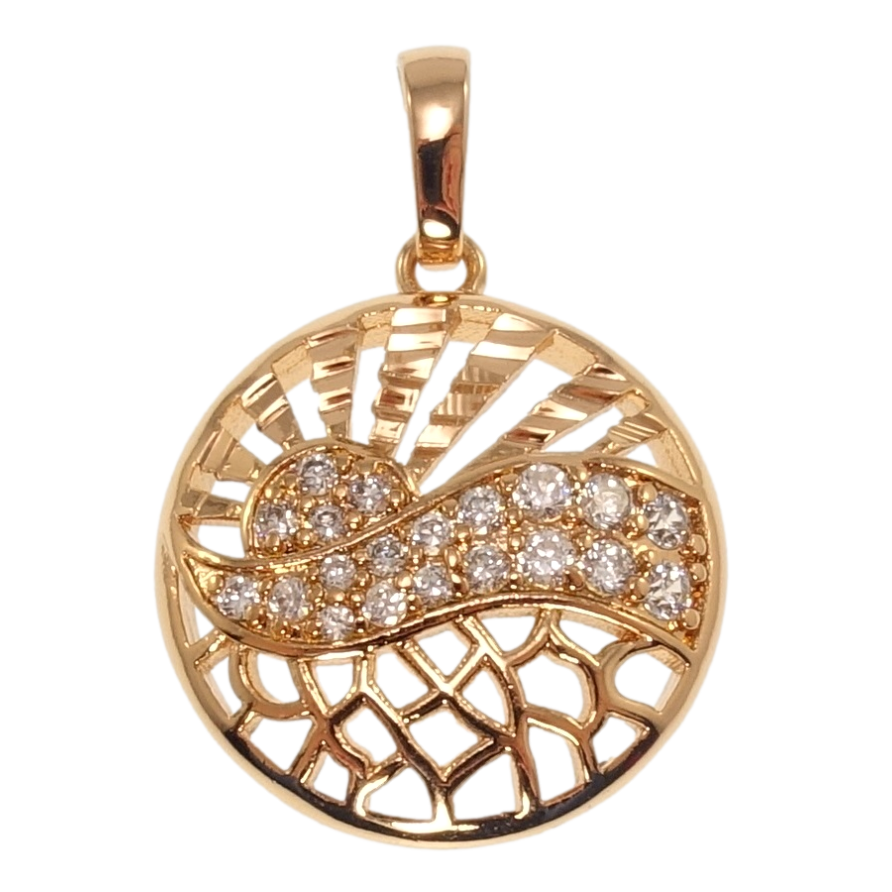 Кулон Xuping Позолота РВ Захід сонця для ланцюжка до 5мм фото №1