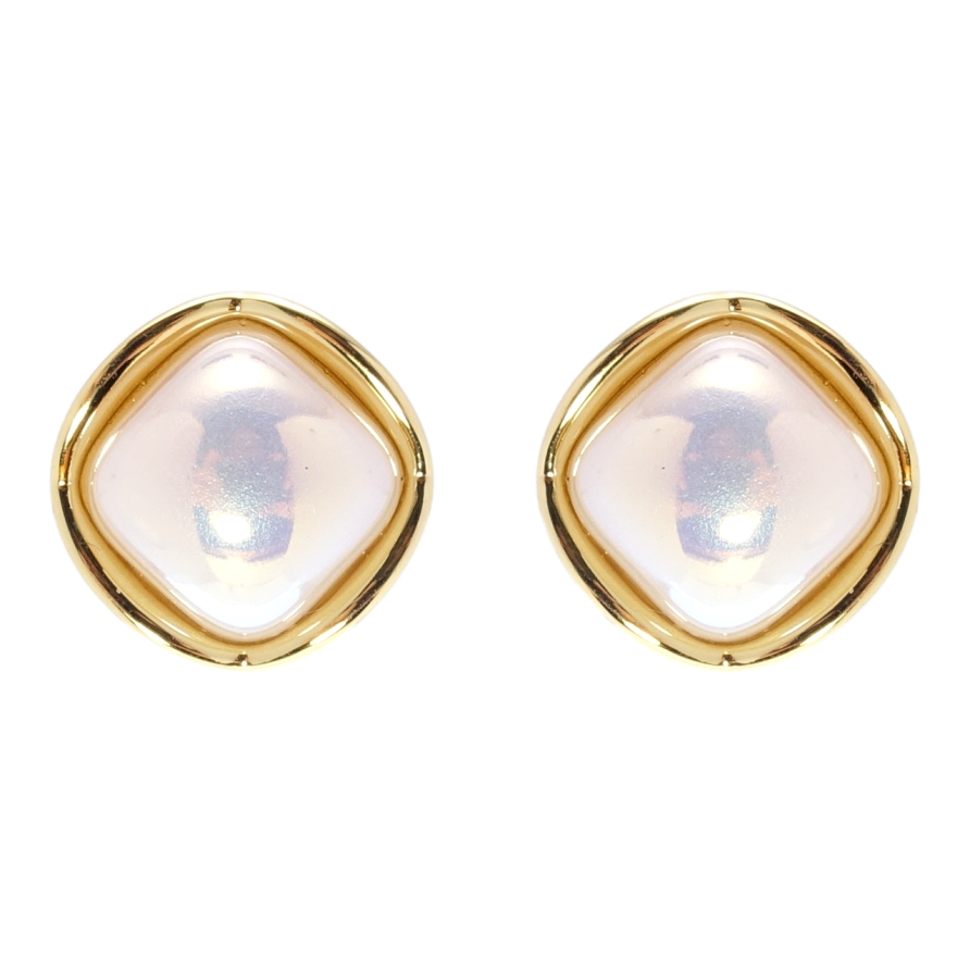 Сережки Xuping QQMM Позолота 14K пусети Фігурні з перлинними вставками фото №1