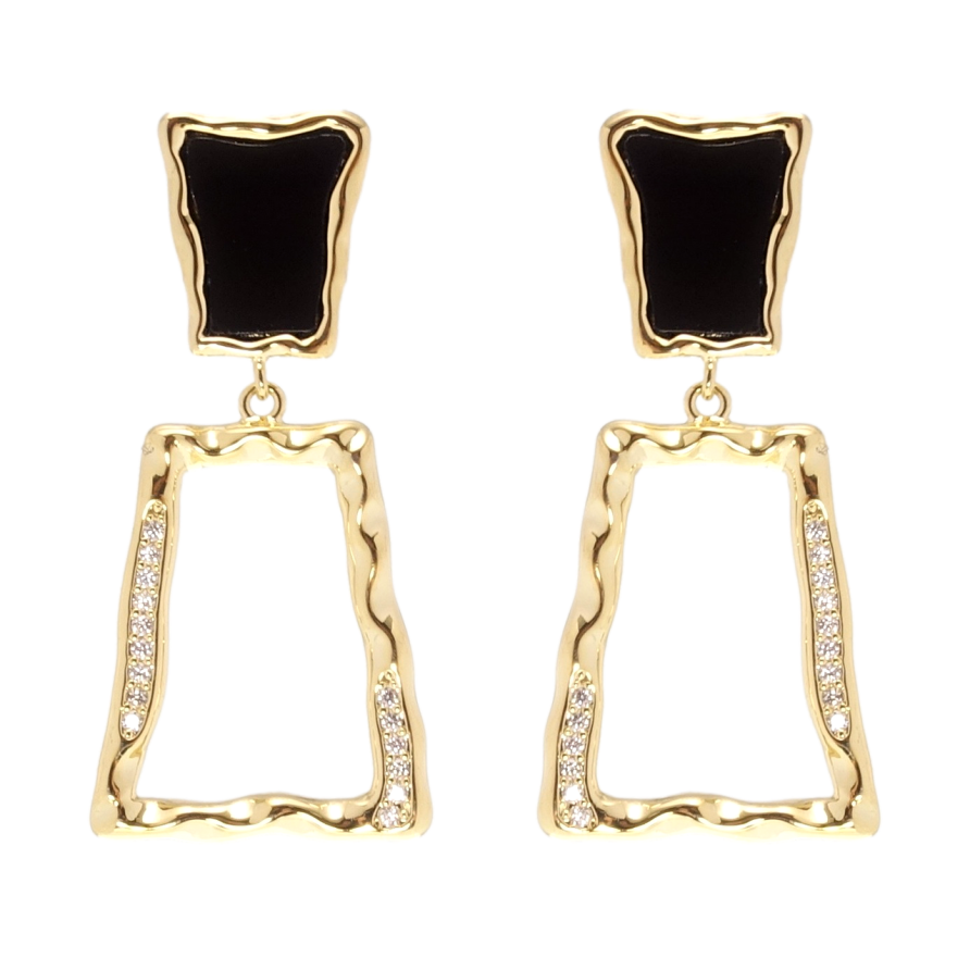 Сережки Xuping QQMM Позолота 14K пусети Фігурні підвіски фото №1