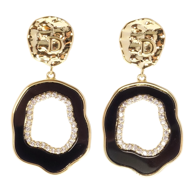 Сережки Xuping QQMM Позолота 14K пусети Декоративні підвіски фото №14