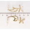 Сережки Xuping QQMM Позолота 14K пусети Квіточки фото №2