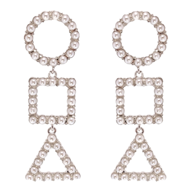 Серьги Xuping QQMM Родий пусеты Фигурные подвески фото №7