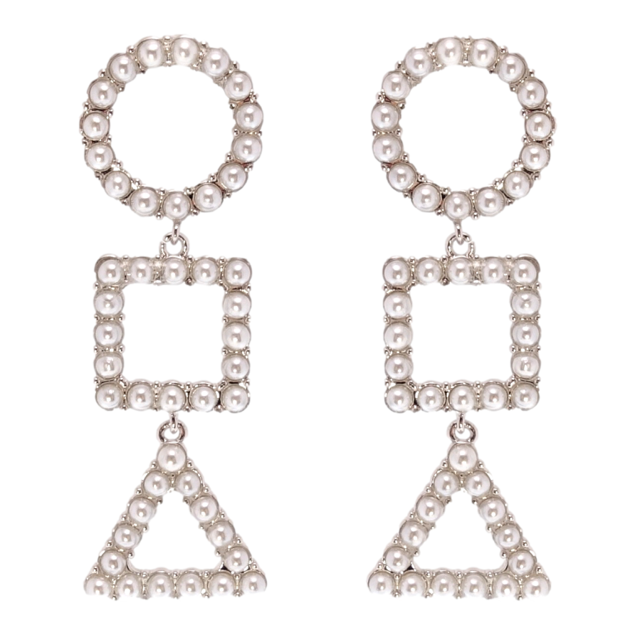 Серьги Xuping QQMM Родий пусеты Фигурные подвески фото №1