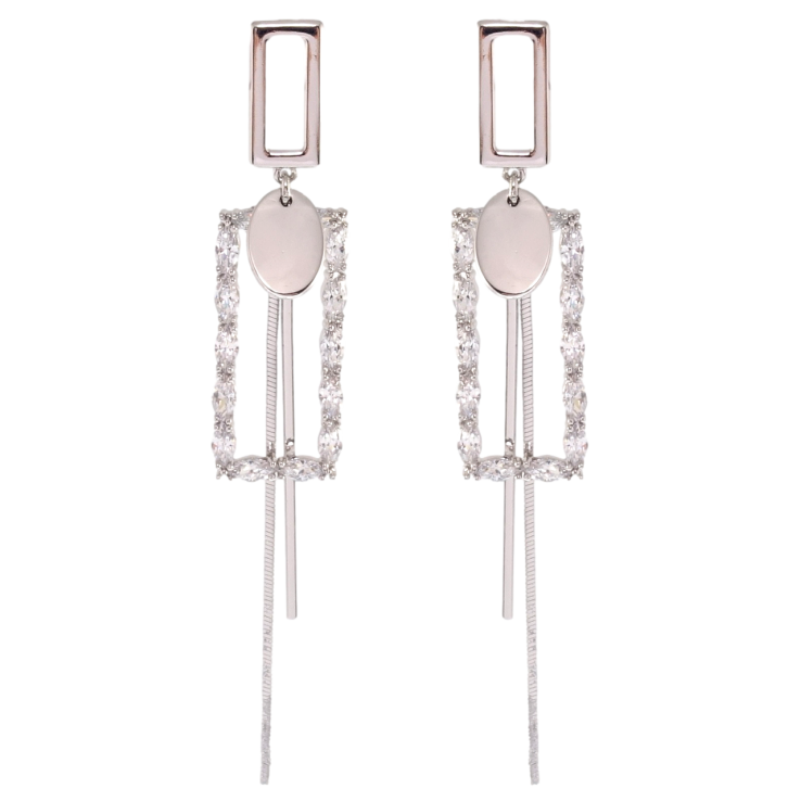 Серьги Xuping QQMM Родий пусеты Декоративные подвески фото №18