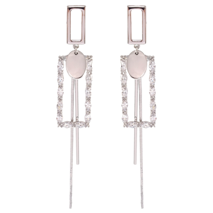 Серьги Xuping QQMM Родий пусеты Декоративные подвески фото №1