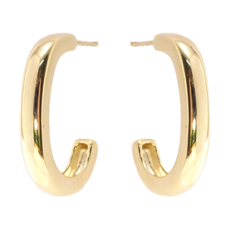 Сережки Xuping JEAN GOUJON Позолота 14K пусети колечки фото №10