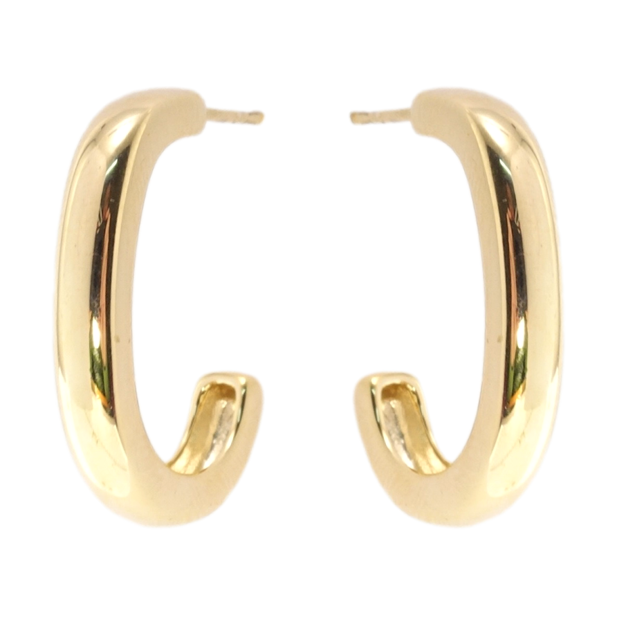 Сережки Xuping JEAN GOUJON Позолота 14K пусети колечки фото №1