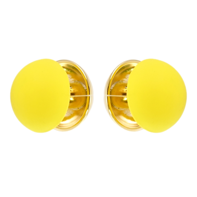 Серьги Xuping JEAN GOUJON Позолота 14K пусеты Желтые шарики с покрытием фото №1