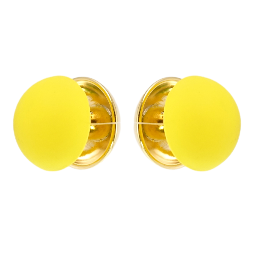 Сережки Xuping JEAN GOUJON Позолота 14K пусети Жовті кульки з покриттям фото №1
