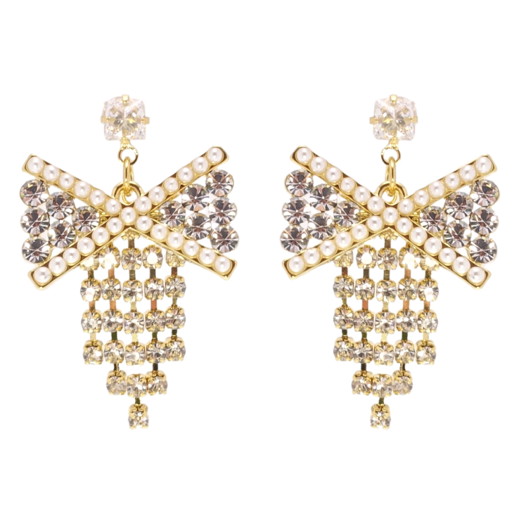 Сережки Xuping JEAN GOUJON Позолота 14K пусети Банти фото №15