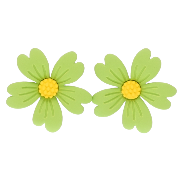 Серьги Xuping JEAN GOUJON Родий пусеты Цветочки с покрытием Soft-touch фото №19