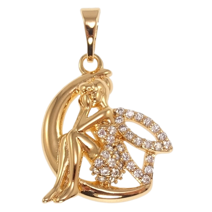 Кулон Xuping Позолота 18K Фея для ланцюжка до 5мм фото №21