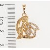 Кулон Xuping Позолота 18K Фея для цепочки до 5мм фото №2