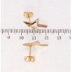 Сережки Xuping QQMM Позолота 18K пусети Зірки фото №2