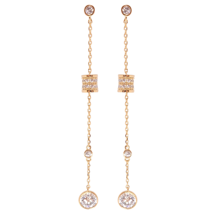 Серьги Xuping QQMM Позолота 18K пусеты Декоративные подвески фото №15