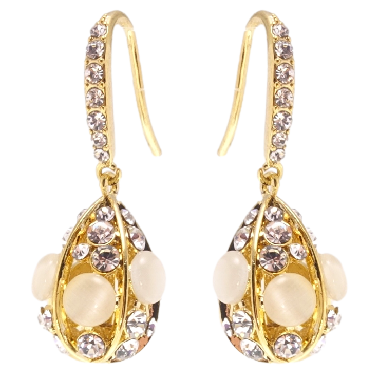 Сережки Xuping JEAN GOUJON Позолота 14K французький замок Декоративні підвіски фото №9