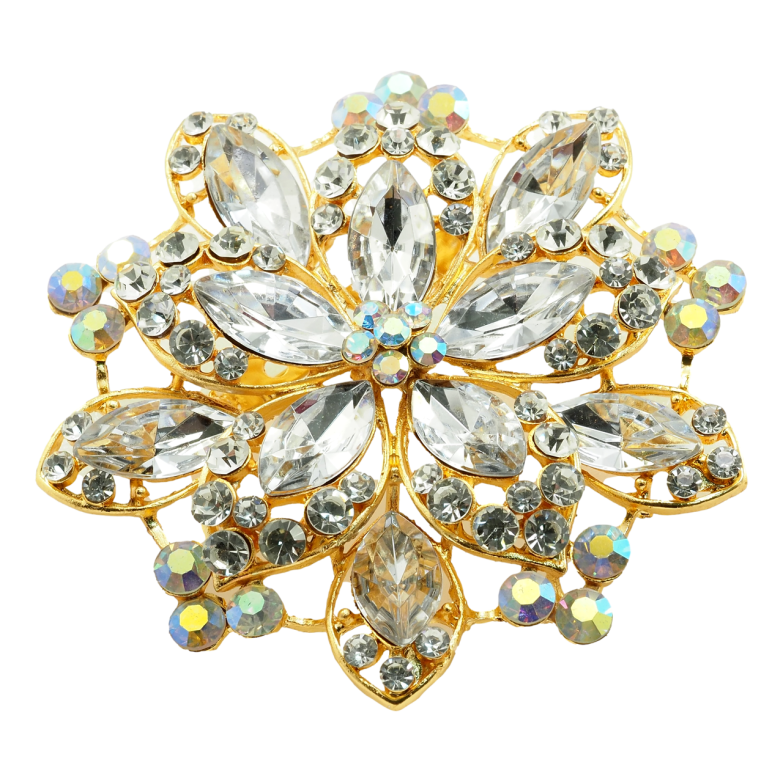 Брошка Прозора Квітка фото №1