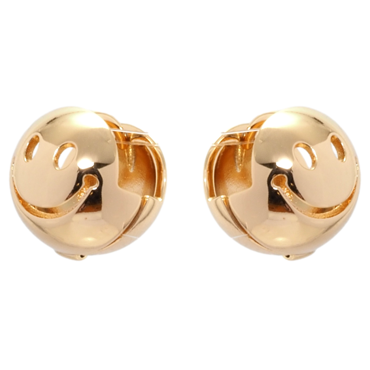 Сережки Xuping Позолота 18K колечка Смайли фото №9 Сережки Xuping Позолота 18K колечка Смайли фото №9