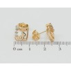 Сережки Xuping Позолота 18K пусети Людини фото №2