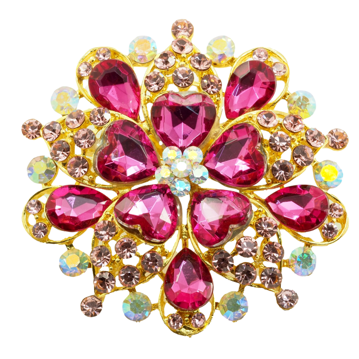 Брошь Розовый Цветок фото №25