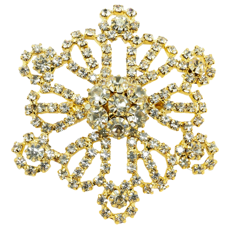 Брошь Снежинка фото №11