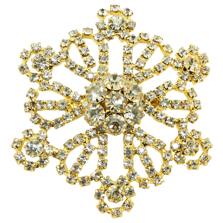 Брошка Сніжинка фото №1