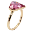 Каблучка Xuping колір 18K з кр-ми Swarovski Кристальне серце Rose фото №2