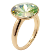 Каблучка Xuping колір 18K з кр-ми Swarovski Кристал Lime, ø 15мм фото №2
