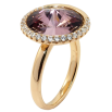 Каблучка Xuping колір 18K з кр-ми Swarovski Кристал Amethyst ø 17мм фото №2 Каблучка Xuping колір 18K з кр-ми Swarovski Кристал Amethyst ø 17мм фото №2