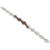 Браслет Xuping Родій Червоні фіаніти розмір 19см х 10мм фото №2