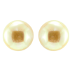 Серьги Xuping Родий пусеты Желтые жемчужины ø 14мм фото №2