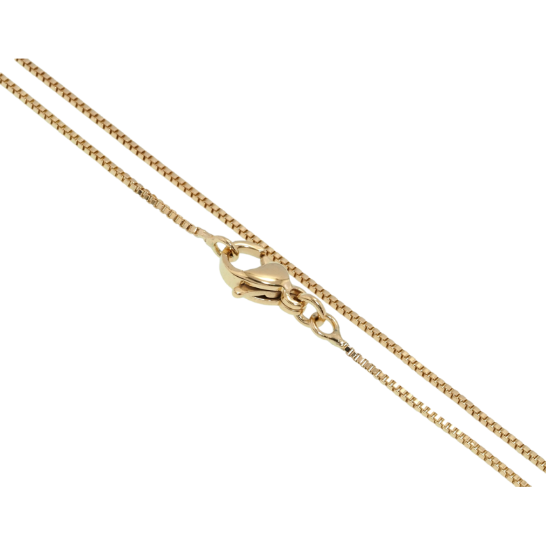 Ланцюжок Xuping Позолота 18K Плетіння Венеціанське довжина 50см х 1мм фото №1