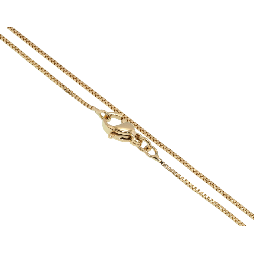 Ланцюжок Xuping Позолота 18K Плетіння Венеціанське довжина 50см х 1мм фото №1