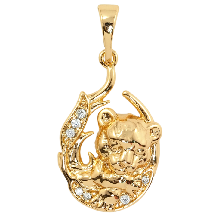 Кулон Xuping Позолота 18K Пантера для ланцюжка до 5мм фото №8