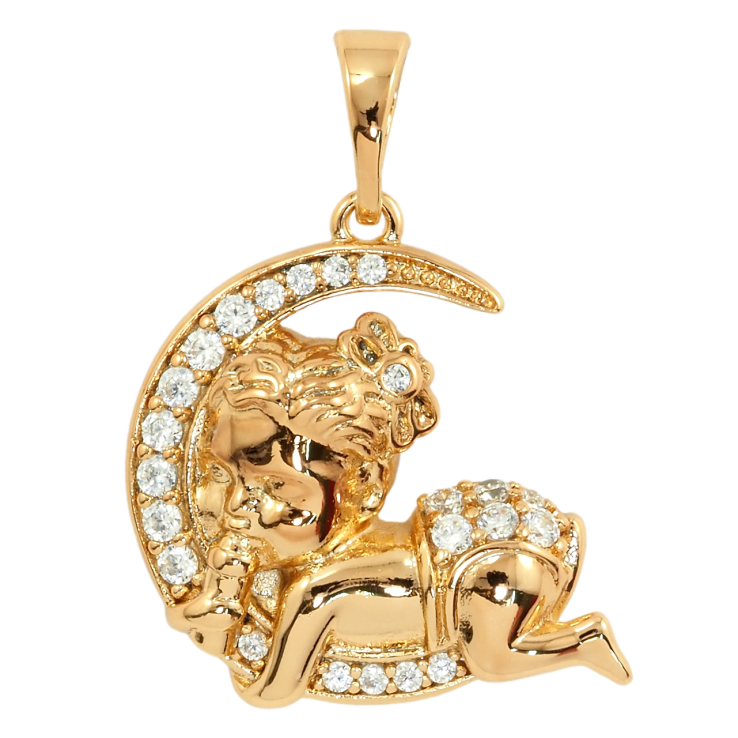 Кулон Xuping Позолота 18K Солодкий сон для ланцюжка до 5мм фото №4