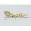 Сережки Xuping QQMM Позолота 14K пусети Декоративні підвіски з цирконієм фото №2