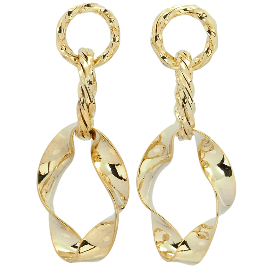 Сережки Xuping JEAN GOUJON Позолота 14K пусети Декоративні підвіски фото №1