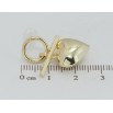 Сережки Xuping QQMM Позолота 14K пусети Підвіски серця фото №2