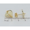 Сережки Xuping QQMM Позолота 14K пусети Сердечки з шипами фото №2