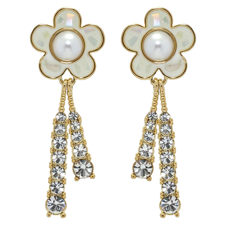 Сережки Xuping QQMM Позолота 14K пусети Квіточки фото №15