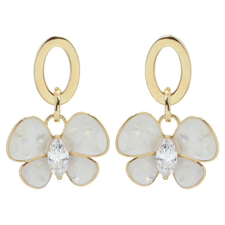 Сережки Xuping QQMM Позолота 14K пусети Підвіски метелики фото №24