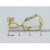 Сережки Xuping JEAN GOUJON Позолота 14K пусети Фігурні підвіски фото №2