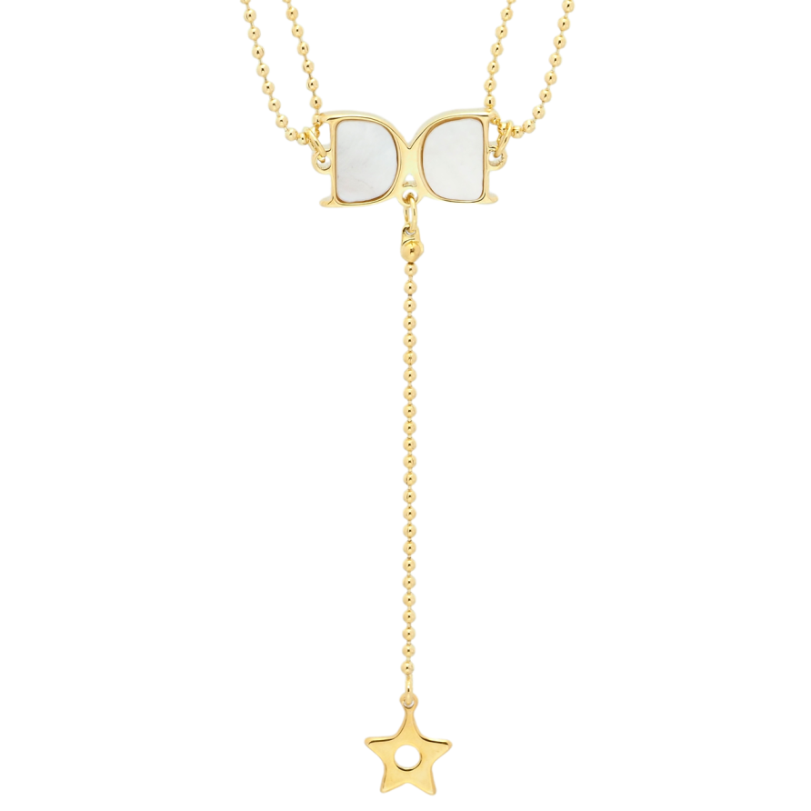 Підвіска на ланцюжку Xuping JEAN GOUJON Позолота 18K Декоративна підвіска із зіркою довжина 37-42см х 1мм фото №1