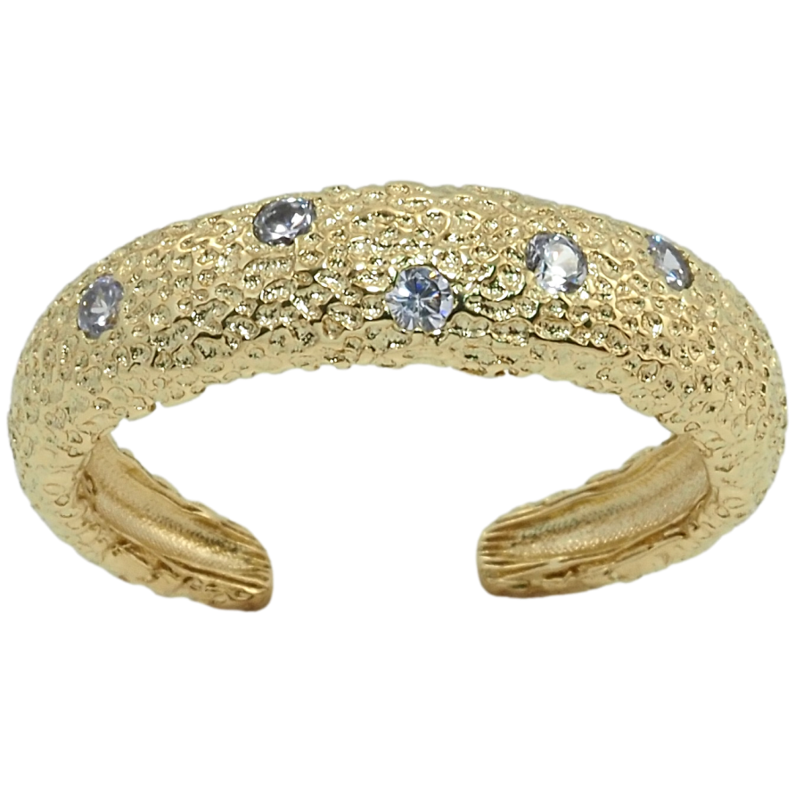 Каблучка Xuping QQMМ Позолота 14K Вставки цирконію фото №1