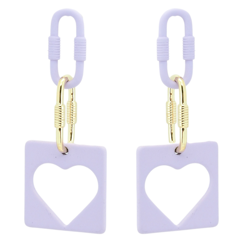 Сережки Xuping QQMM Позолота 14K пусети Романтичні підвіси з покриттям Soft-touch фото №1