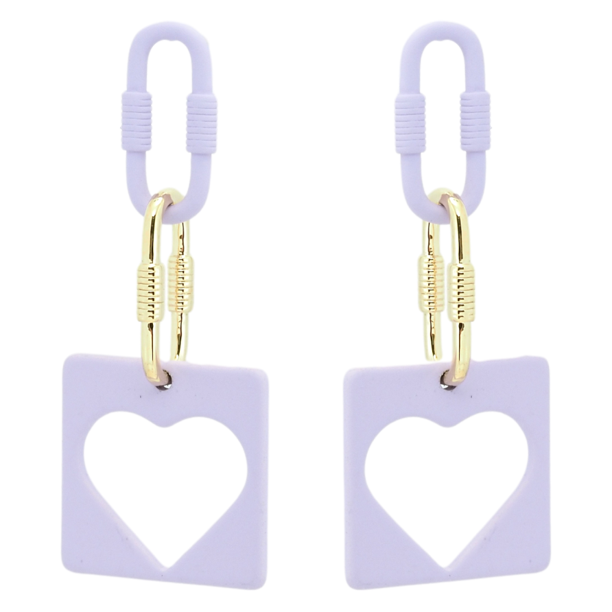 Сережки Xuping QQMM Позолота 14K пусети Романтичні підвіси з покриттям Soft-touch фото №1