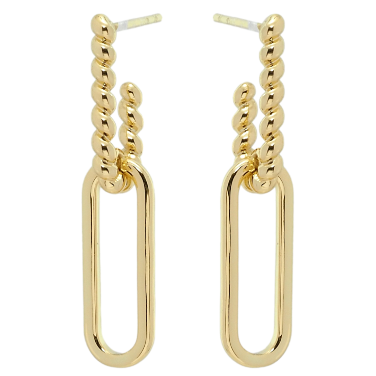 Серьги Xuping QQMM Позолота 14K пусеты Декоративные подвески фото №16