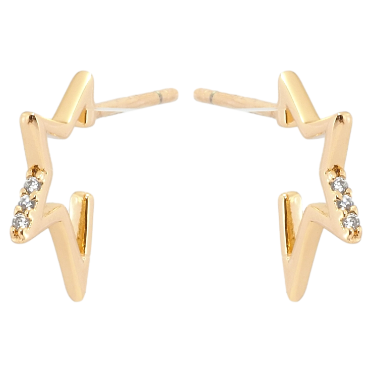 Серьги Xuping QQMM Позолота 18K пусеты Звезды с цирконием фото №14