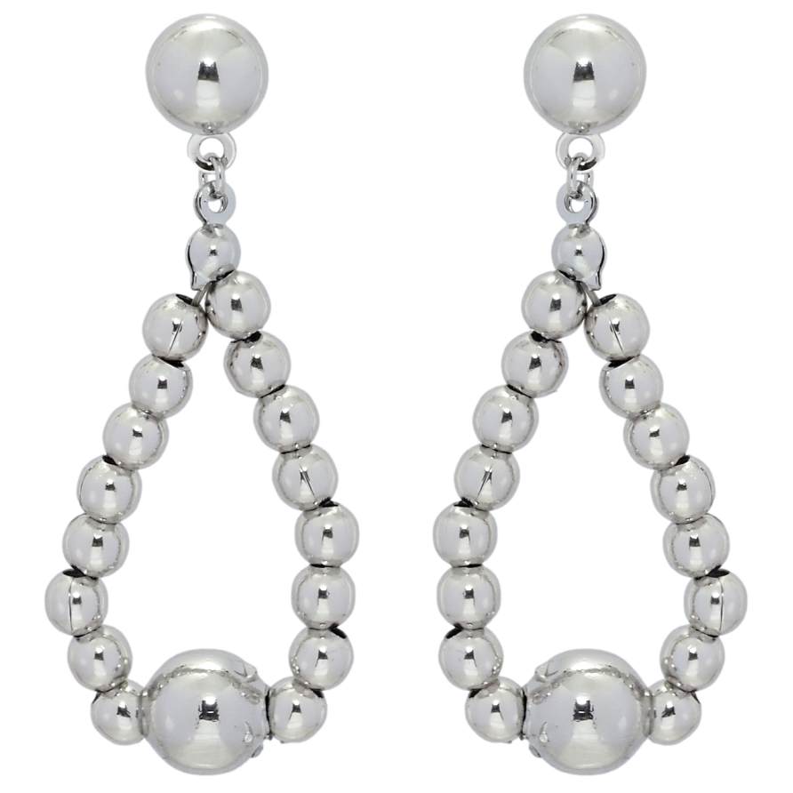 Серьги Xuping QQMM Родий пусеты Подвески из шариков фото №1