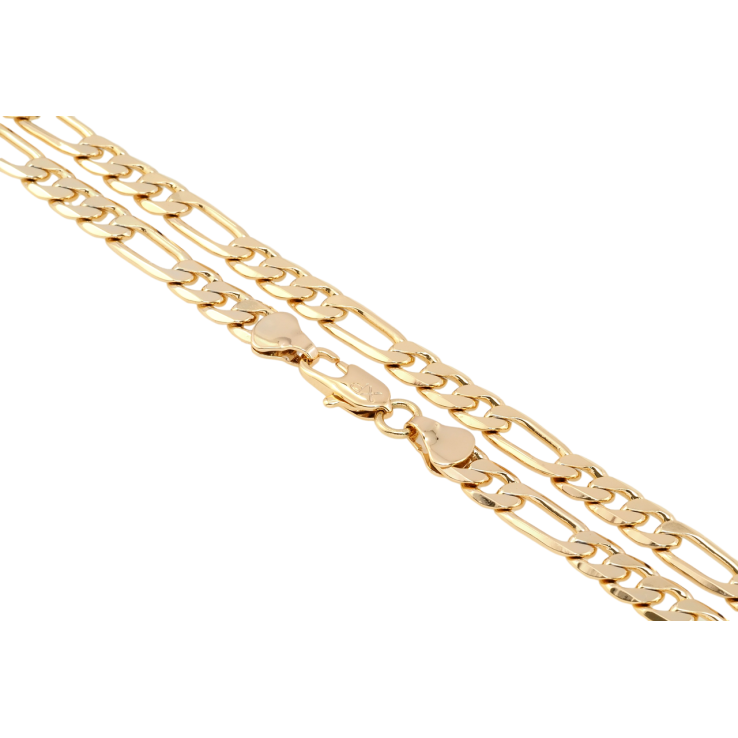 Ланцюжок Xuping Позолота 18K Плетіння Фігаро довжина 59см х 6мм фото №19 Ланцюжок Xuping Позолота 18K Плетіння Фігаро довжина 59см х 6мм фото №19